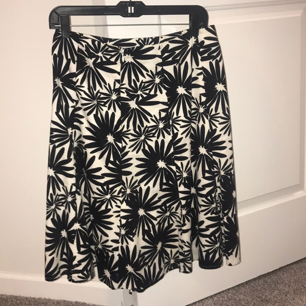 floral skirt